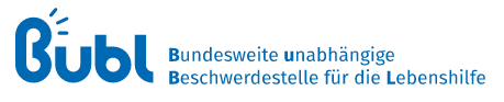 Logo der Bundes-Weiten unabhängige Beschwerde-Stelle für die Lebenshilfe